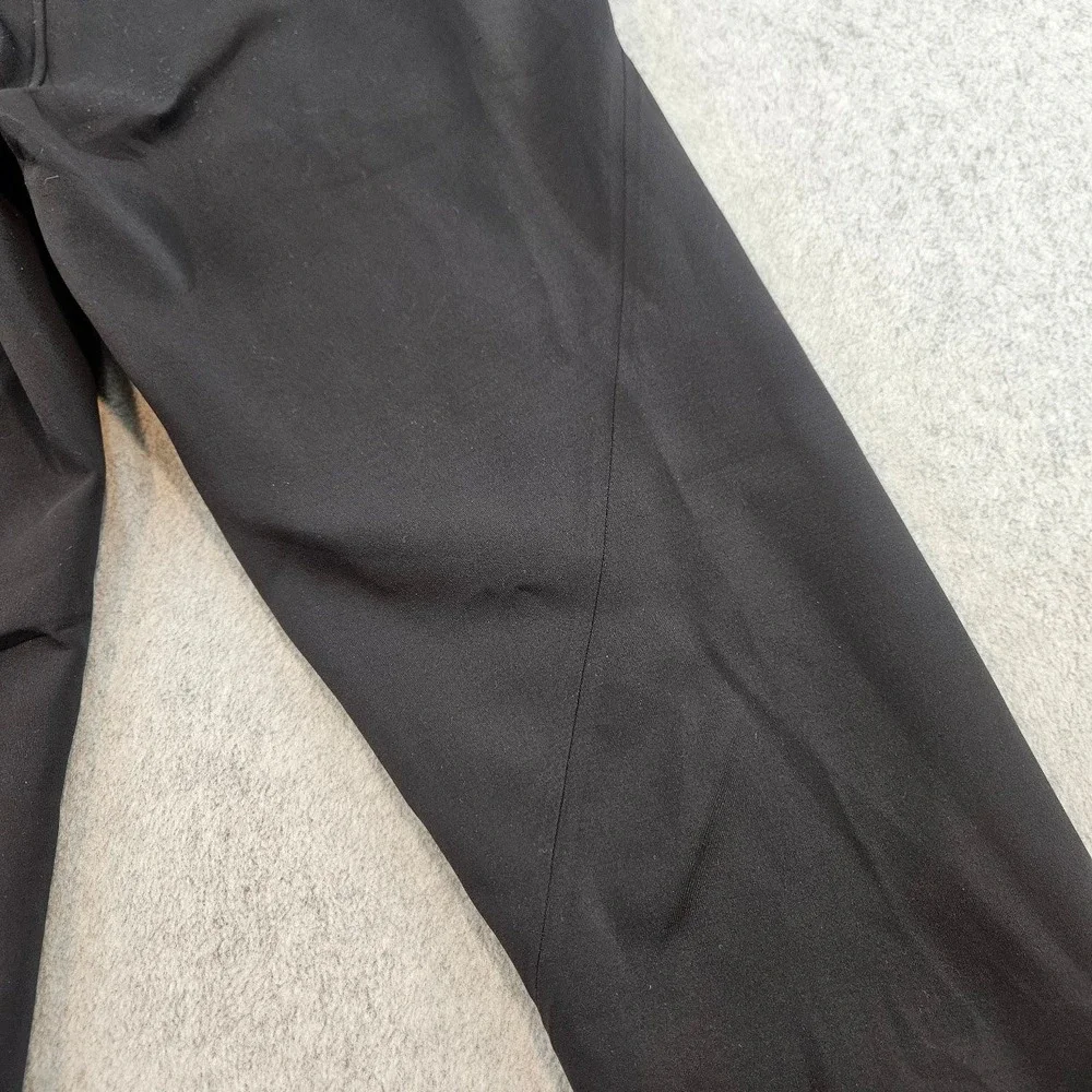 Lululemon Black Tapered Athletic Joggers Ribbed Cuff Yoga Training Pants